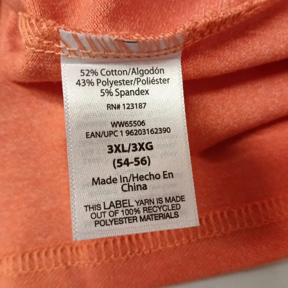Wrangler Workwear Henley Shirt‎ Men's 3XL (54-56) Arabesque Relaxed Fit Pocket
